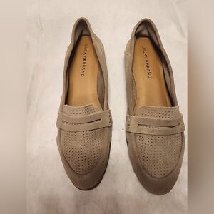 Lucky Brand Women's Caylon Penny Loafers Sz.8 1/2   Flat Slip On Shoes